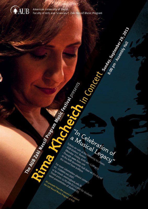 Rima Khcheich in Concert at AUB